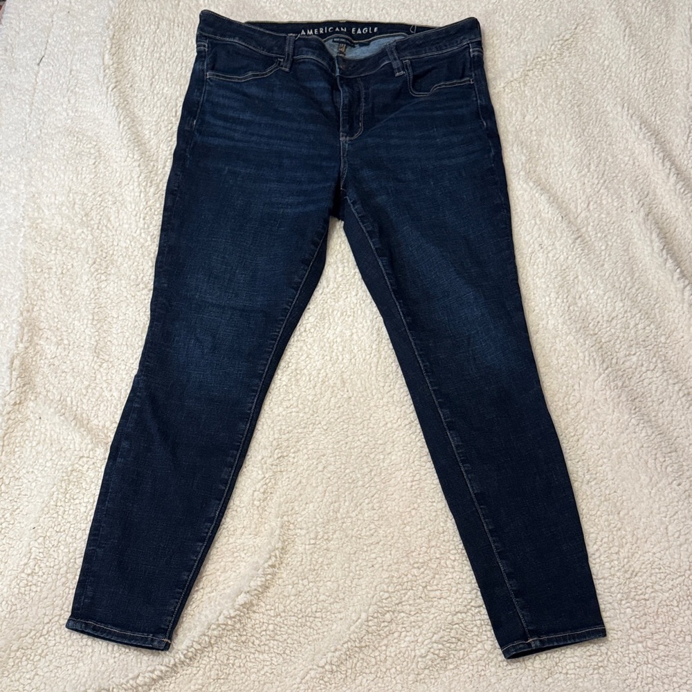 American Eagle Outfitters Women's Navy Skinny Jeans